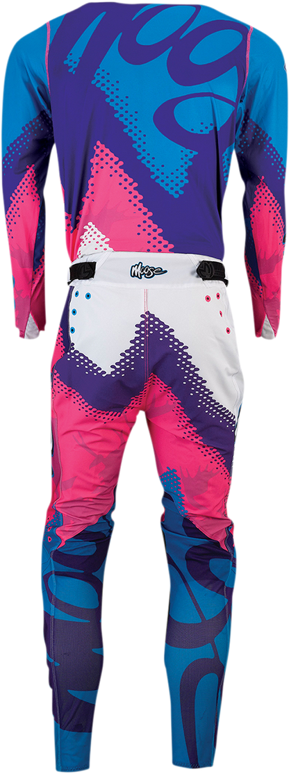 MOOSE RACING Agroid Pants - Pink/Blue/Purple - 28 2901-9232