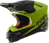 Casco ALPINESTARS Supertech M8 - Echo - MIPS - Negro/Amarillo - 2XL 8302621-1158-2X