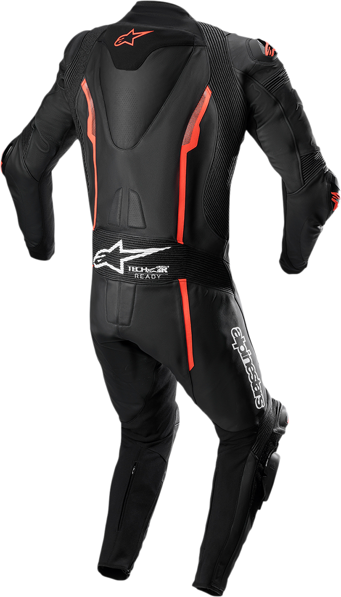Traje ALPINESTARS Missile v2 de 1 pieza - Negro/Rojo Fluorescente - US 40 / EU 50 3150122-1030-50 