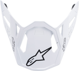 ALPINESTARS Supretech M10 Visor - Dyno - Matte Black/Carbon White 8981319-2000