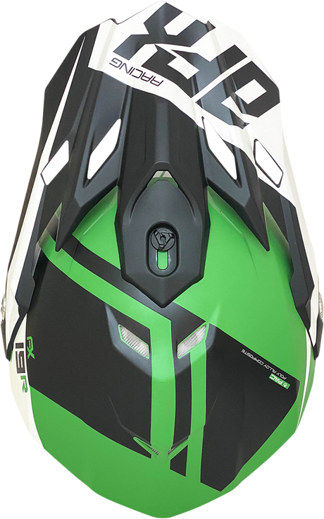 AFX FX-19R Helmet - Racing - Matte Green - Medium 0110-7079