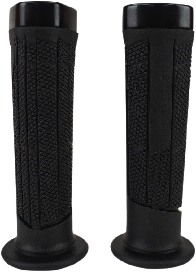 DRIVEN RACING Grips - Pulse - Black D128P-BK