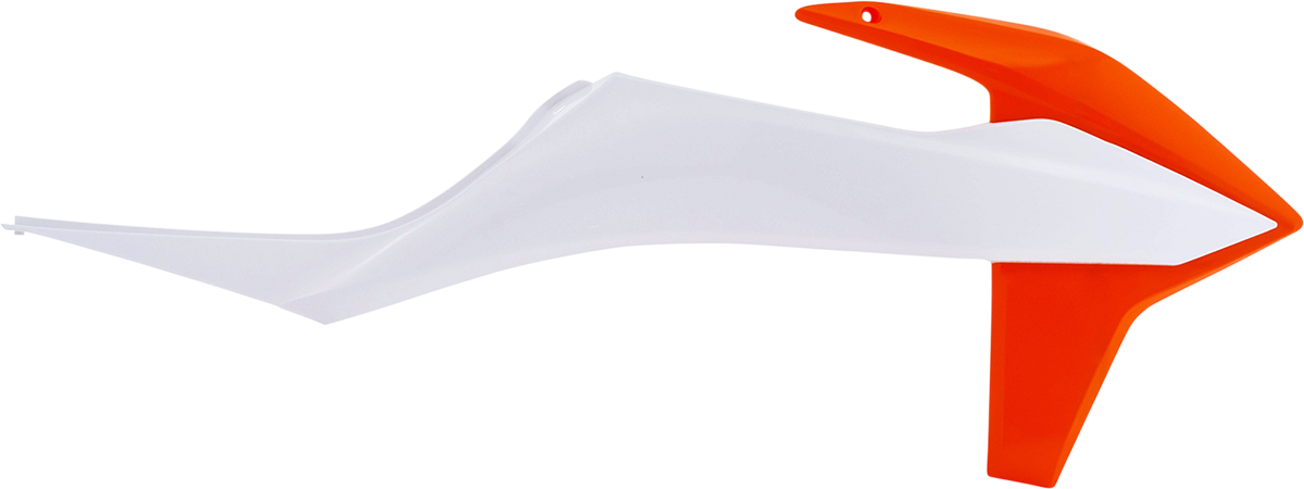 Cubierta del radiador ACERBIS - Naranja OEM/Blanco OEM 2726516813