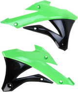 Protectores de radiador ACERBIS - Verde/Negro 2374071089