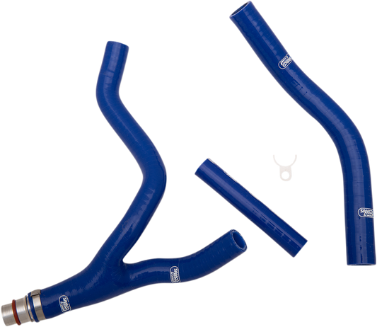 MOOSE RACING Race Fit Kit de mangueras de radiador - Azul - Yamaha YAM-64-BL