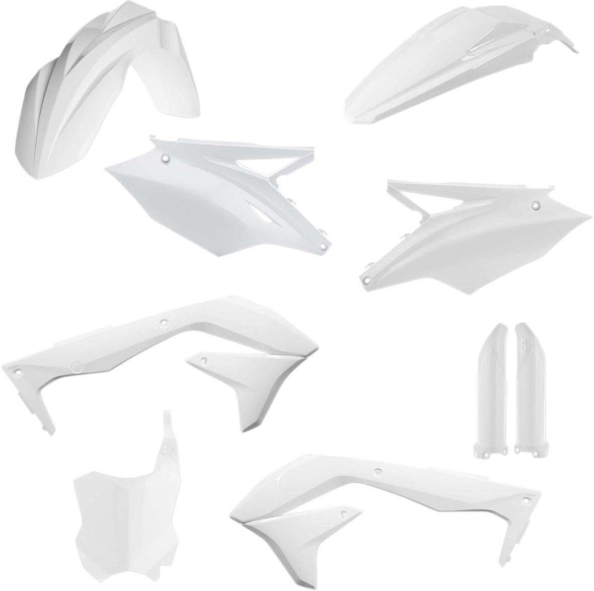 ACERBIS Full Replacement Body Kit - White 2449570002