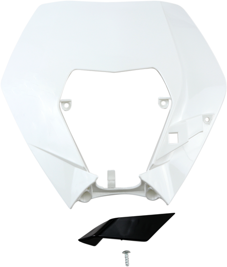 UFO Headlight Plastic - White KT04090047