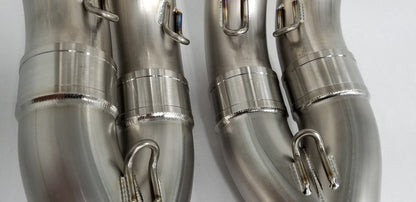 Graves Motorsports  Full Titanium Exhaust System With Titanium 265mm Silencer  R1 / R1m / R1s 2015-2024   Exy-17r1-Ftt26
