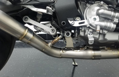 Graves Motorsports R1 Full Titanium Exhaust System With Carbon 200mm Silencer 15-23  Exy-17r1-Ftc20