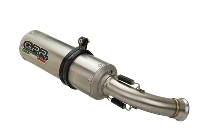 GPR Exhaust for Aprilia Shiver 750 Gt 2007-2016, M3 Inox , Dual slip-on Including Removable DB Killers and Link Pipes  A.36.M3.INOX