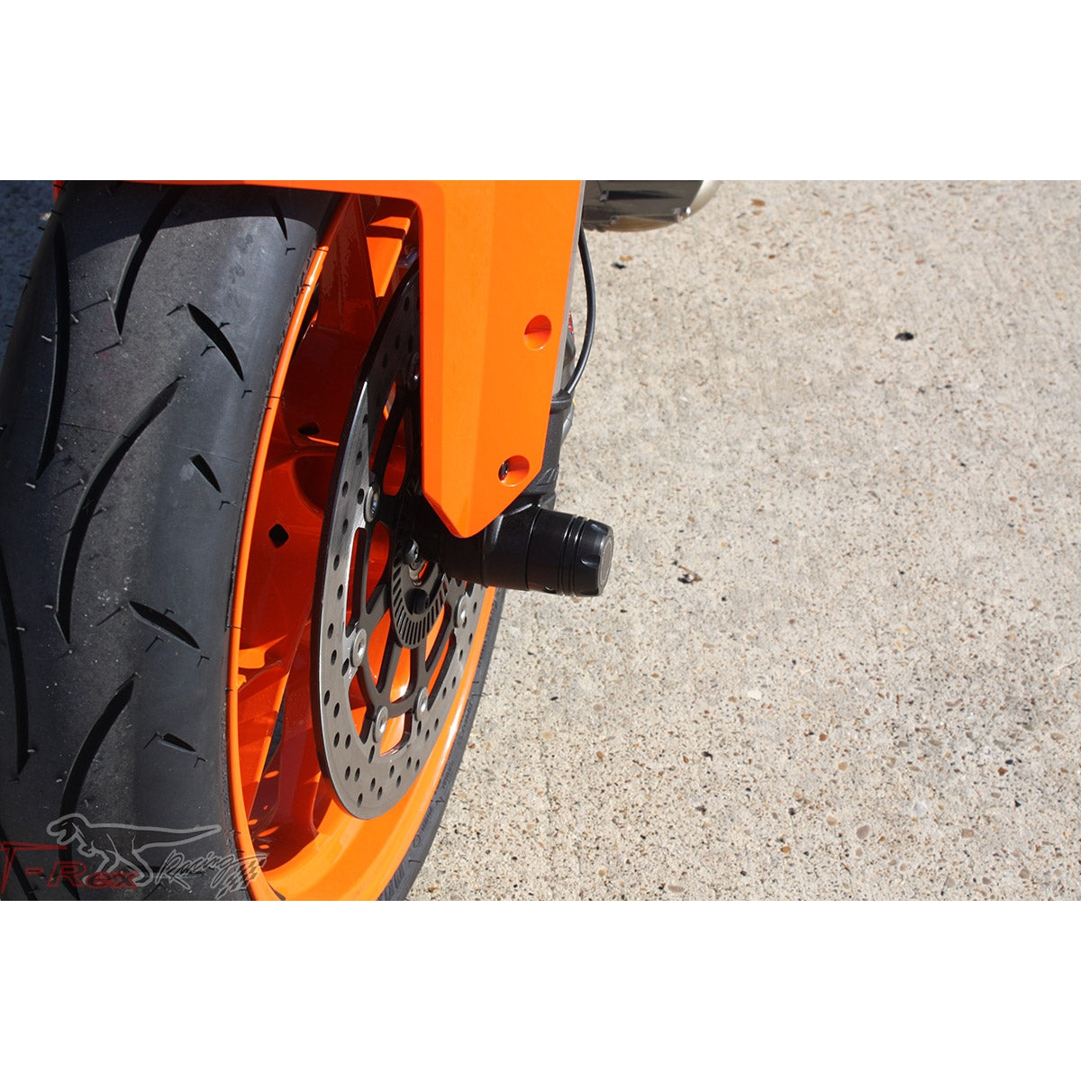 T-rex no cut frame axle sliders case covers bar ends 1290 superduke/r 14-20