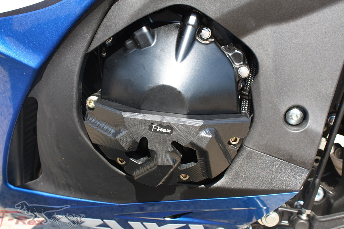 T-rex racing 2009 - 2016 suzuki gsx-r1000 no cut frame front & rear axle sliders spools