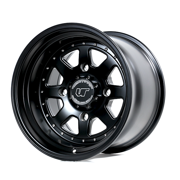 VR Forged D15 Wheel Package for Dunes Can-Am Maverick X3 15x7 15x10 Matte Black