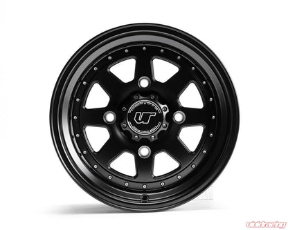 VR Forged D15 Polaris RZR Rueda delantera o trasera Negro mate 15x7.0 +13mm 4x156