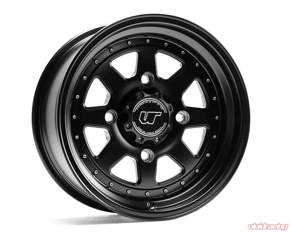 VR Forged D15 Can-Am Maverick X3 Front or Rear Wheel Matte Black 15x7.0 +13mm 4x137