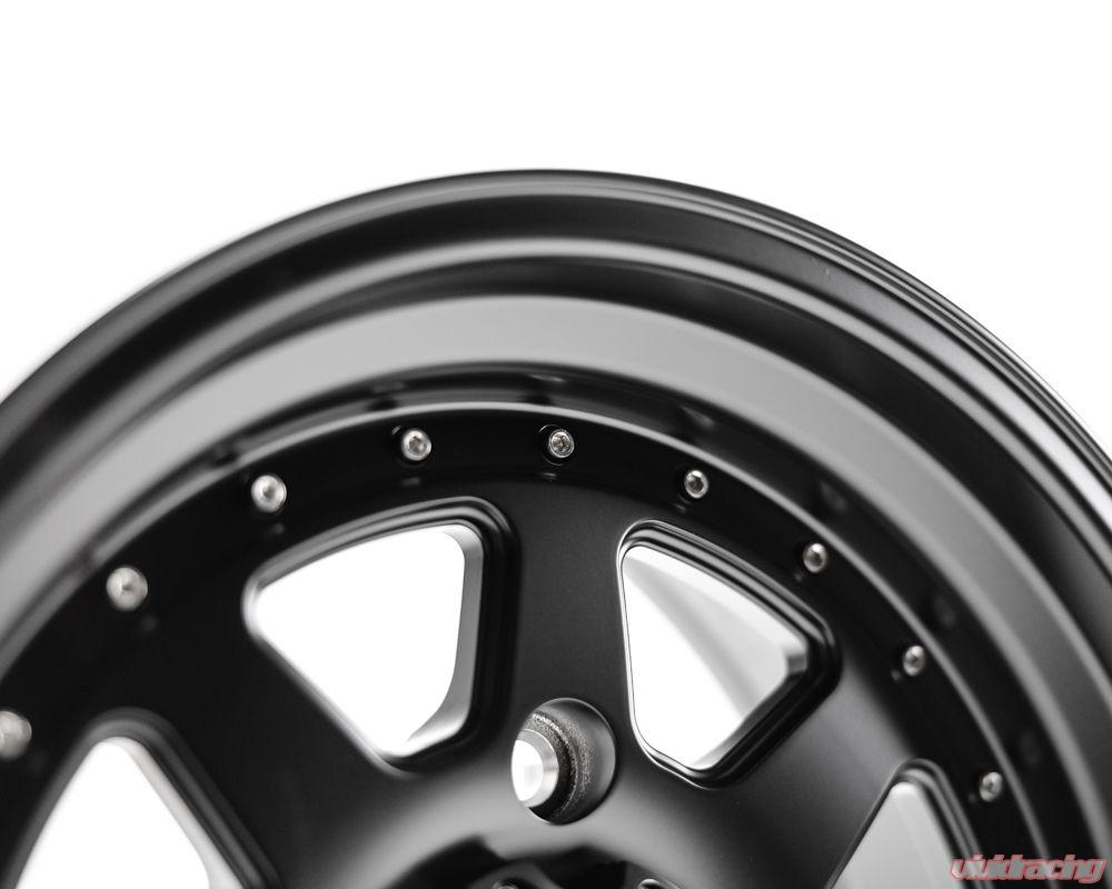 Rueda delantera o trasera VR Forged D15 Can-Am Maverick X3 Negro mate 15x7.0 +13mm 4x137