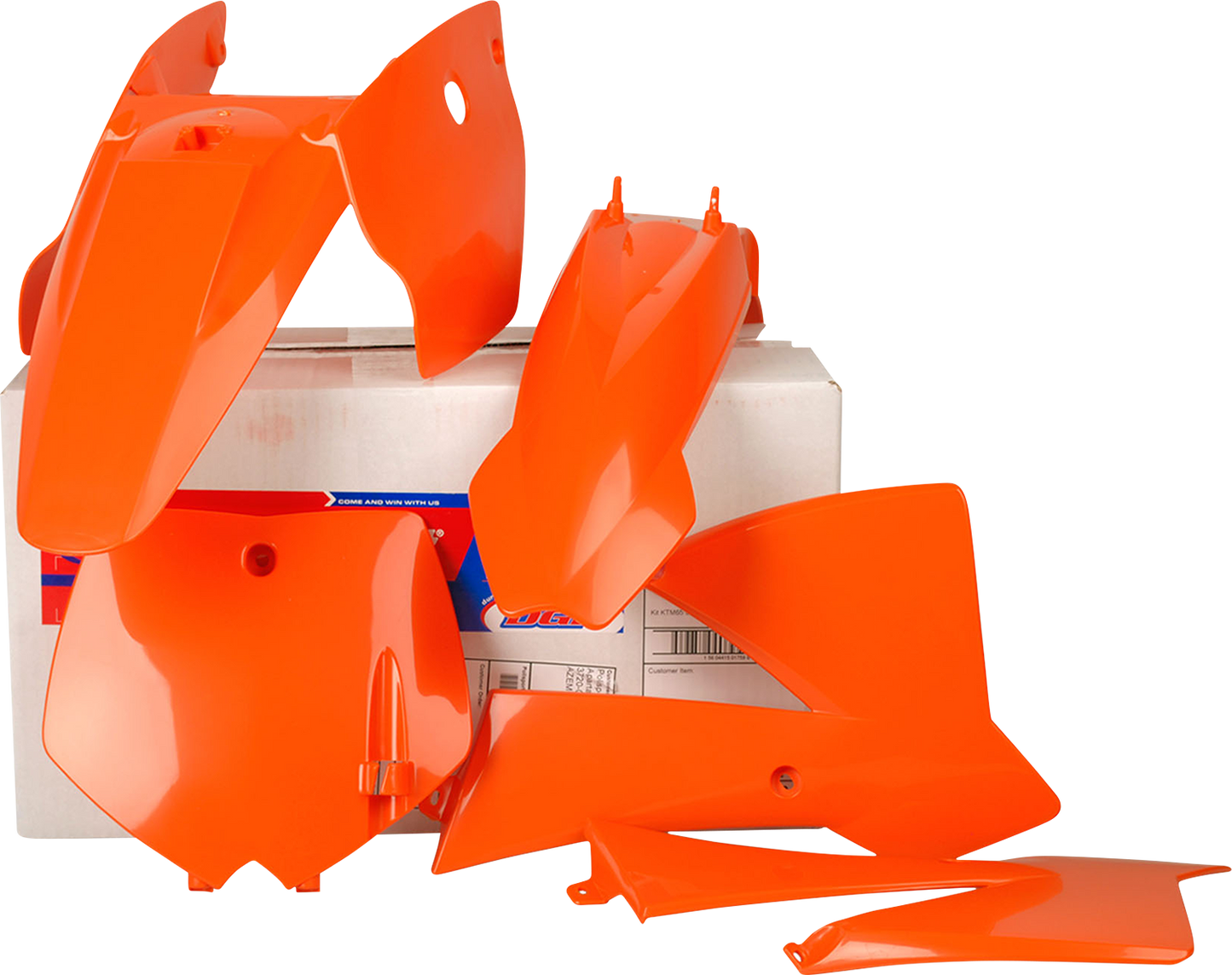 Kit de carrocería POLISPORT - OEM naranja - SX 65 90098