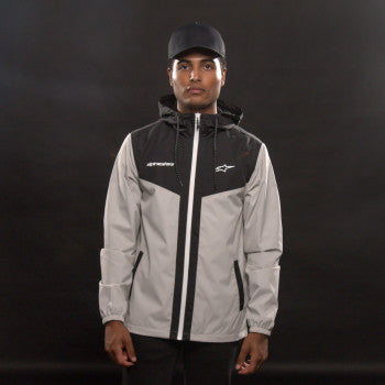 ALPINESTARS Plex Jacket - Black/Silver - Medium 1212-110001900M