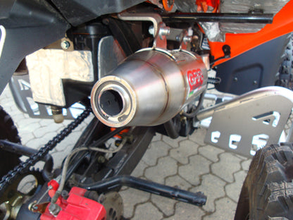GPR Exhaust for Adly 320 S 2005-2021, Deeptone Atv, Full System Exhaust, Including Removable DB Killer  CO.ATV.4.DEATV