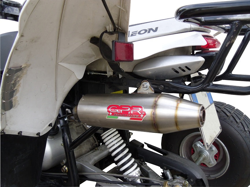 GPR Exhaust for Aeon Cobra 300 2007-2021, Deeptone Atv, Full System Exhaust, Including Removable DB Killer  CO.ATV.3.DEATV