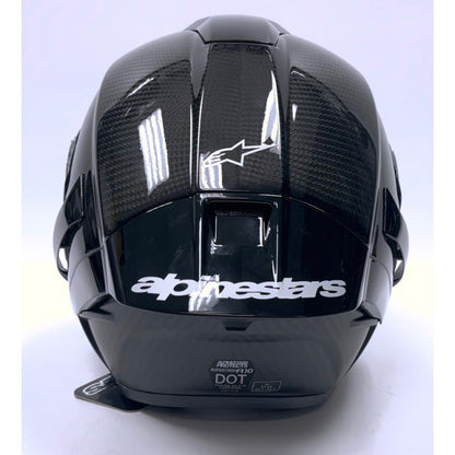 ALPINESTARS Supertech R10 Helmet - Solid - Carbon Black - Large 8200124-1902-L