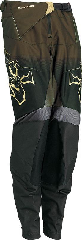 MOOSE RACING Pantalones Agroid para jóvenes - Oliva/Tan - 24 2903-2288