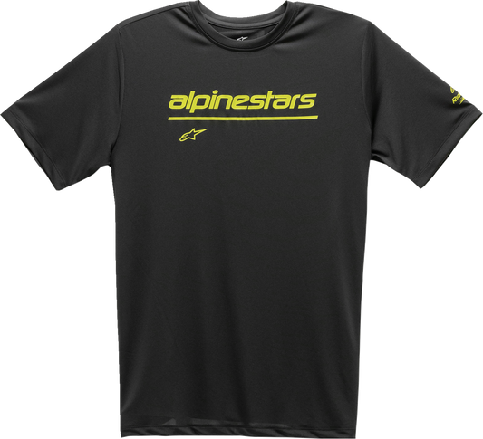 ALPINESTARS Tech Line Up Performance T-Shirt - Black - Medium 12117380010M