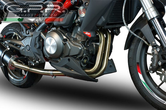 GPR Exhaust for Benelli Bn 302 S 2015-2020, Decatalizzatore, Decat pipe  CO.BE.2.RACE.DEC