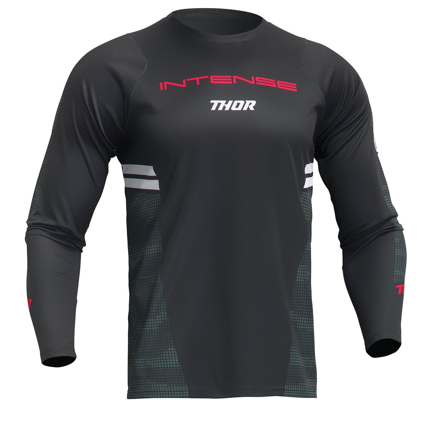 THOR Intense Assist Berm Long-Sleeve Jersey - Black/Camo - Medium 5020-0224