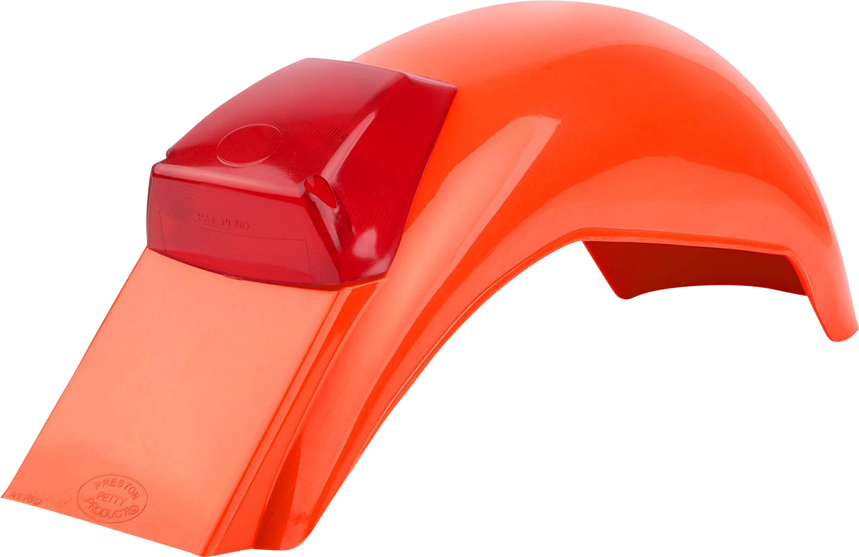 POLISPORT Fender - Rear - Enduro - Dark Orange 8555700005