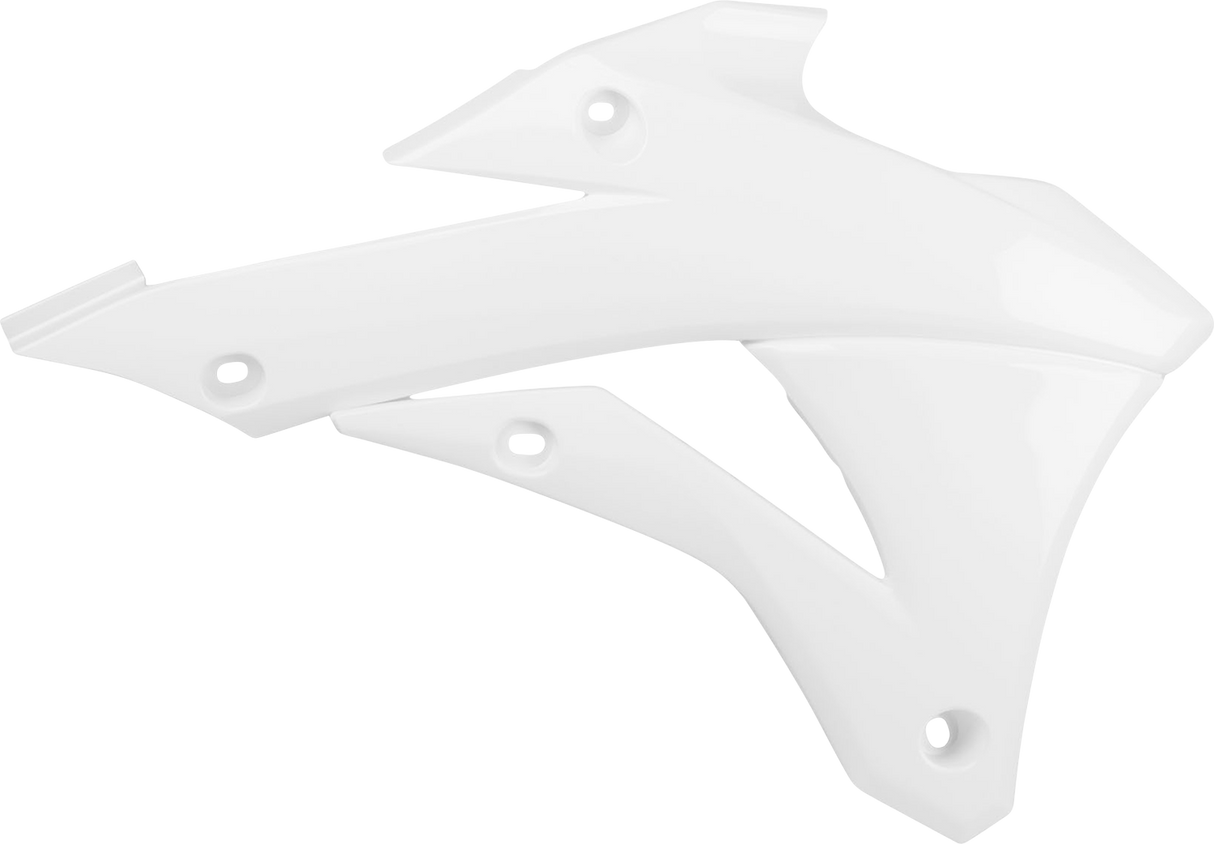 POLISPORT Radiator Cover - White - KX 85/100 8417300002