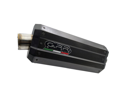 GPR Exhaust for Aprilia Tuareg 660 2021-2023, DUNE Poppy, Slip-on Exhaust Including Removable DB Killer and Link Pipe  E5.A.77.DNPO