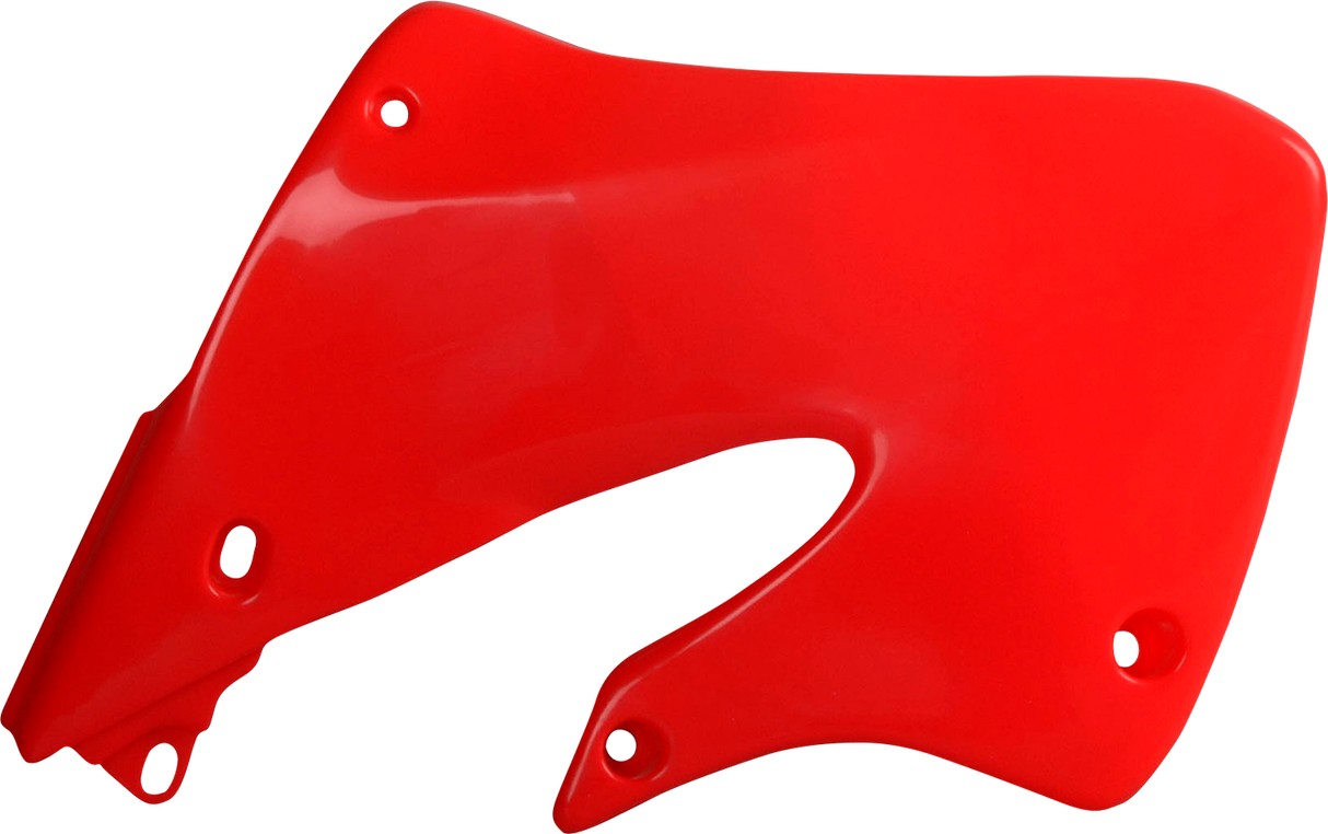 POLISPORT Radiator Cover - OEM Fluorescent Red - CR 125R/250R 8417000003