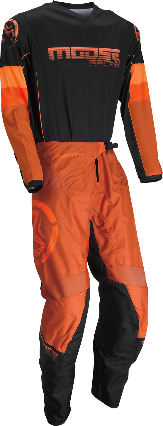 MOOSE RACING Qualifier® Jersey - Orange/Gray - Medium 2910-7197