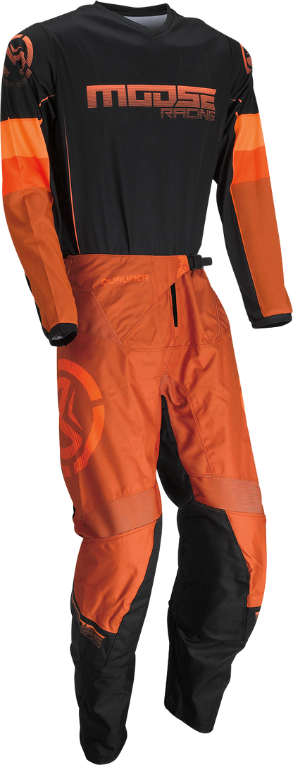 MOOSE RACING Qualifier® Jersey - Orange/Gray - Medium 2910-7197