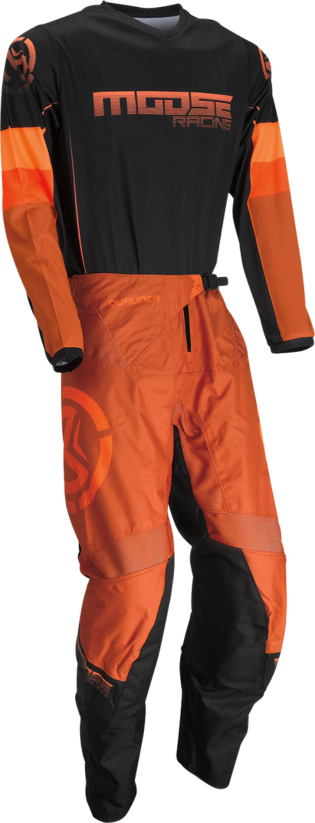 MOOSE RACING Qualifier® Pants - Orange/Gray - 30 2901-10365