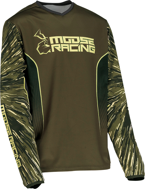 Camiseta juvenil MOOSE RACING Agroid - Oliva/Tostado - Mediano 2912-2278