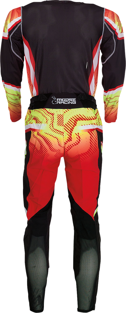 MOOSE RACING Agroid Jersey - Red/Yellow/Black - 3XL 2910-7395