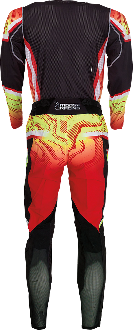 MOOSE RACING Agroid Jersey - Red/Yellow/Black - Large 2910-7392