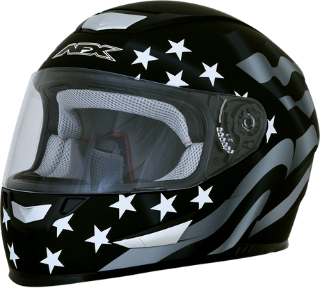 AFX FX-99 Helmet - Flag - Stealth - Large 0101-11358