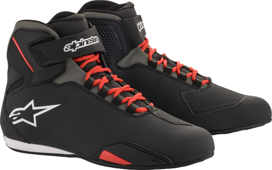 Zapatos ALPINESTARS Sektor - Negro/Rojo - US 10 2515518-13-10
