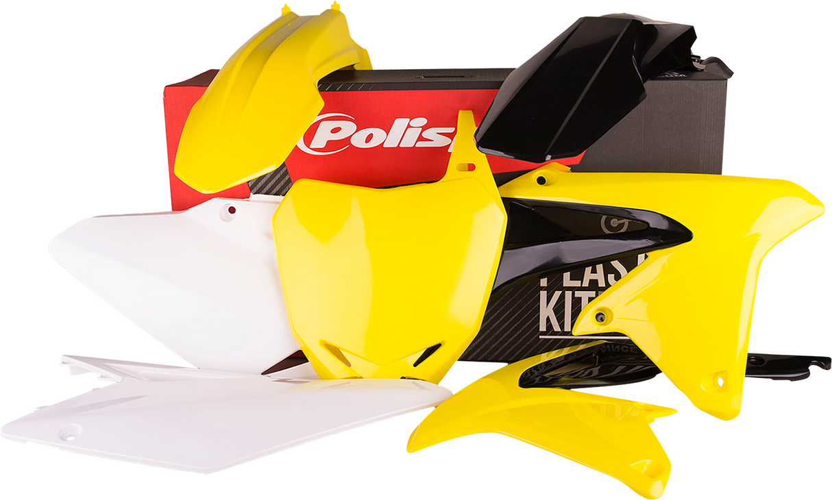 POLISPORT Body Kit - '13 OEM Yellow/White/Black - RM-Z 450 90551