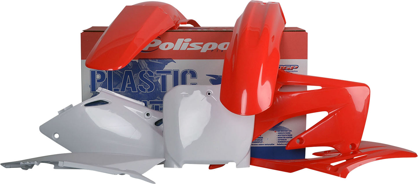 POLISPORT Body Kit - Complete - OEM Red/White - CRF 450R 90085