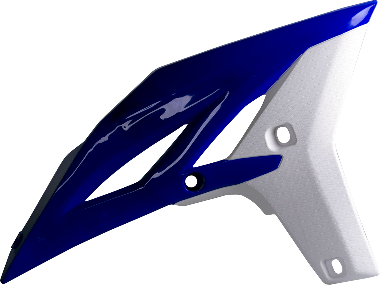 POLISPORT Radiator Cover - Blue/White - YZ 250F | WR 450F 8413700006