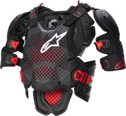 ALPINESTARS A-10 Roost Guard V2 - Negro/Rojo - XS/S 6700523-1431-XS 