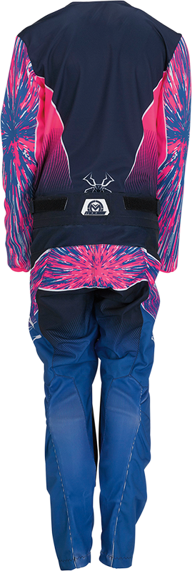 MOOSE RACING Youth Agroid Jersey - Pink/Blue - Large 2912-2259