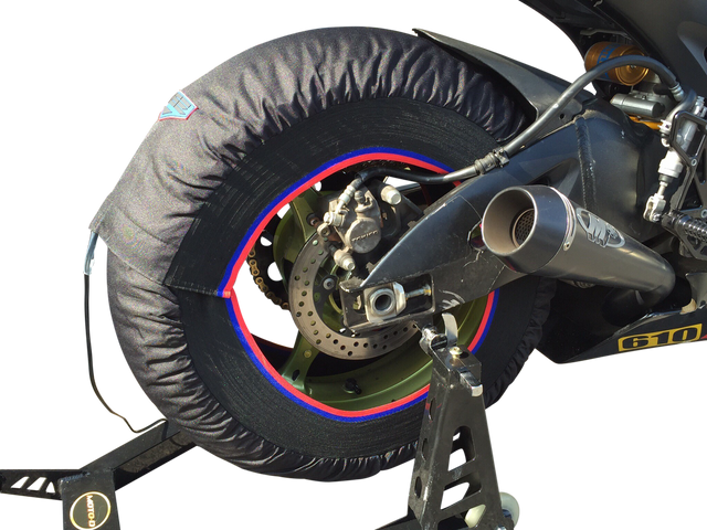 Rise motorcycle tire warmers (single temp)