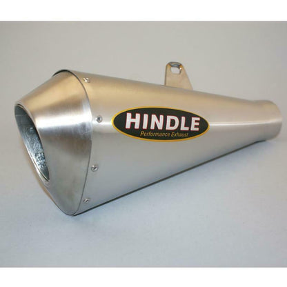 Hindle exhaust full system for grom 2017-2021 evo megaphone system - satin ss
