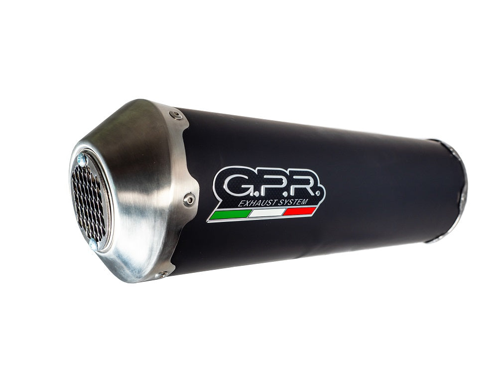 GPR Exhaust for Aprilia Srv 850 2013-2014, Evo4 Road, Mid-Full System Exhaust Including Removable DB Killer  APR.1.EVO4
