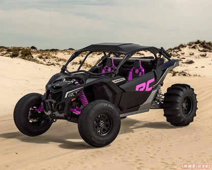 VR Forged D15 Wheel Package for Dunes Can-Am Maverick X3 15x7 15x10 Matte Black